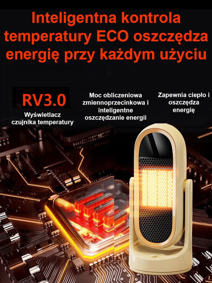 Cichy i ekonomiczny grzejnik do natychmiastowego ogrzania całego mieszkania