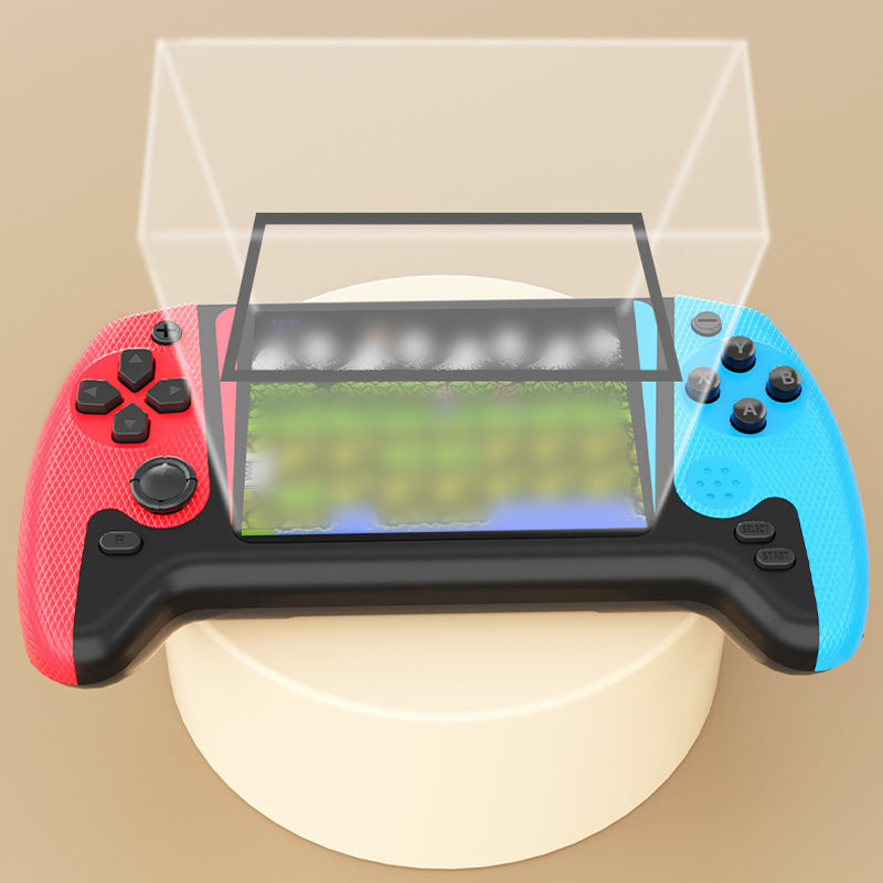 🎮 Przenośna, klasyczna konsola do gier z dużym ekranem