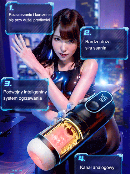 Wibrujący masturbator dla dorosłych