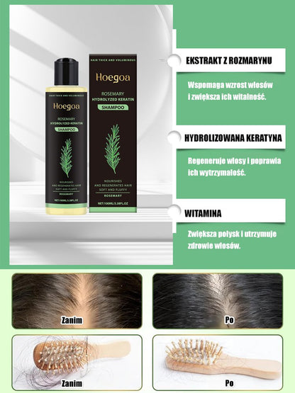 Szampon z ekstraktem ziołowym – Im mniej włosów, tym lepszy efekt