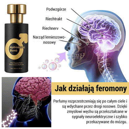 Damskie i męskie perfumy uwodzące.