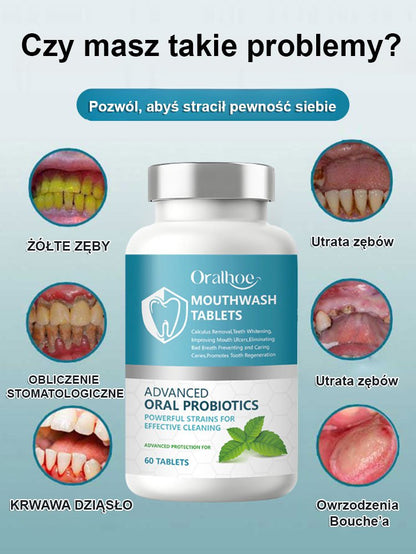 Tabletki musujące do regeneracji zębów