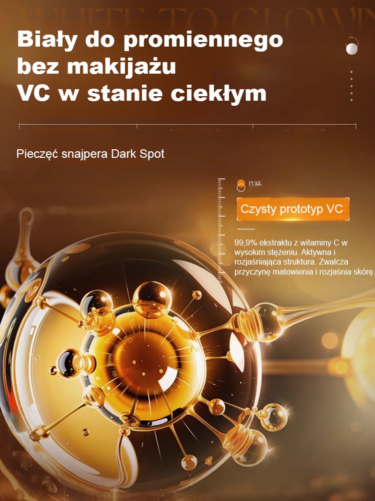 【Całkowite ujędrnienie twarzy bez zmarszczek】Serum przeciwzmarszczkowe VC