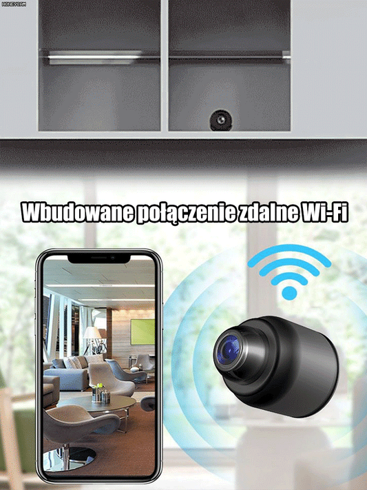 Miniaturowa kamera o wysokiej rozdzielczości bez martwych punktów