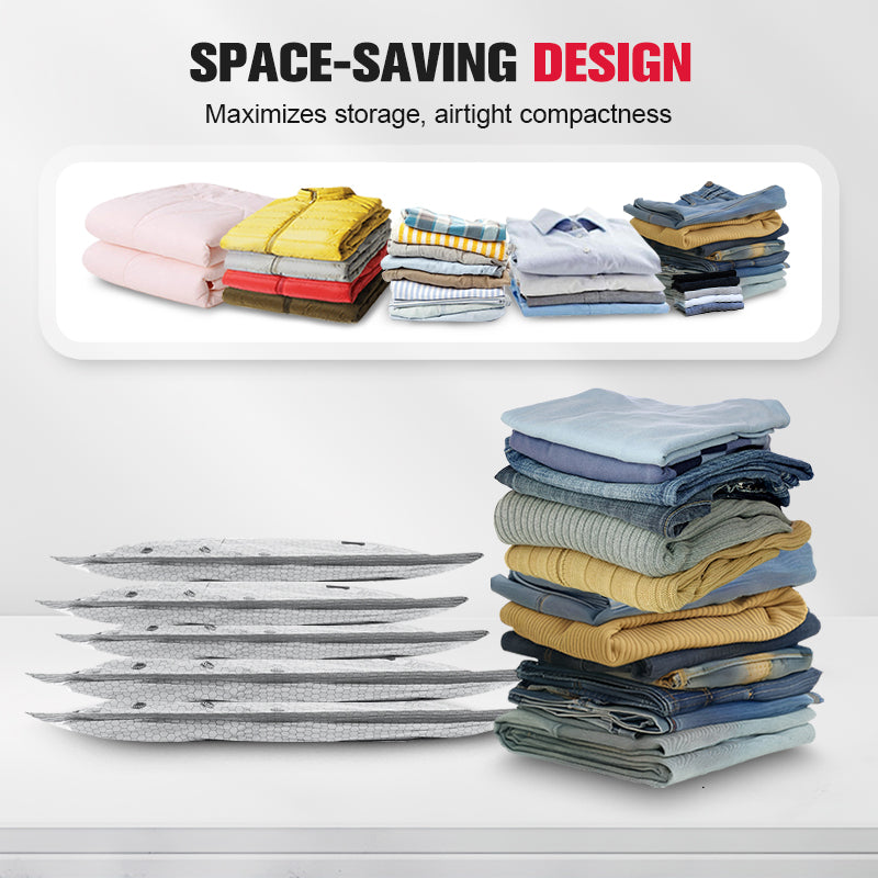 💪🌬️ Torby podróżne do przechowywania próżniowego i przenośny zestaw pompek 👕✨