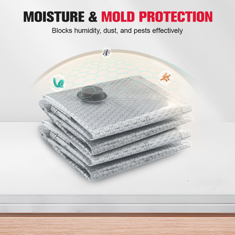 💪🌬️ Torby podróżne do przechowywania próżniowego i przenośny zestaw pompek 👕✨