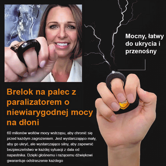 Elektryczny brelok z paralizatorem