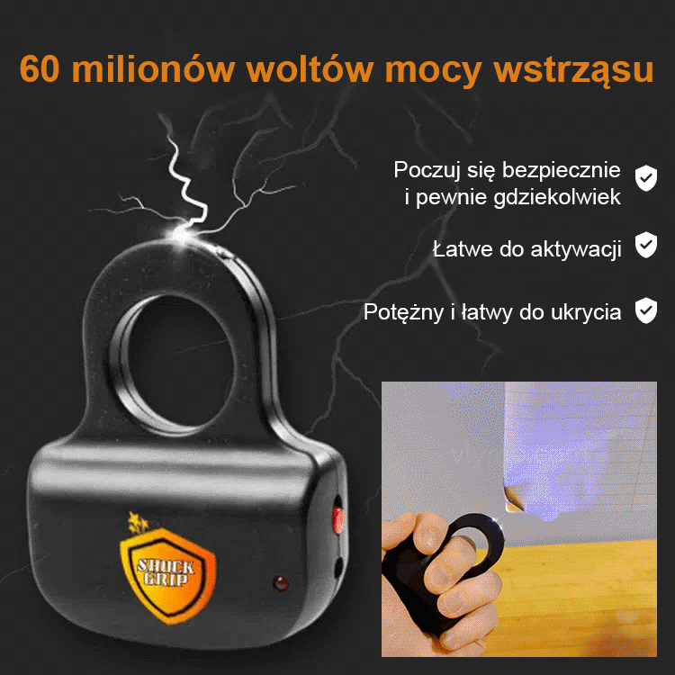 Elektryczny brelok z paralizatorem