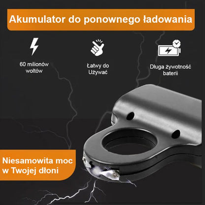 Elektryczny brelok z paralizatorem