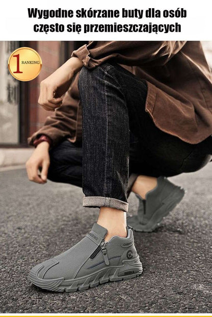 Męskie wodoodporne buty sportowe casual.