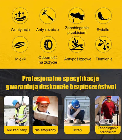 Męskie wodoodporne buty sportowe casual.