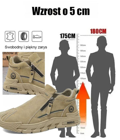 Męskie wodoodporne buty sportowe casual.