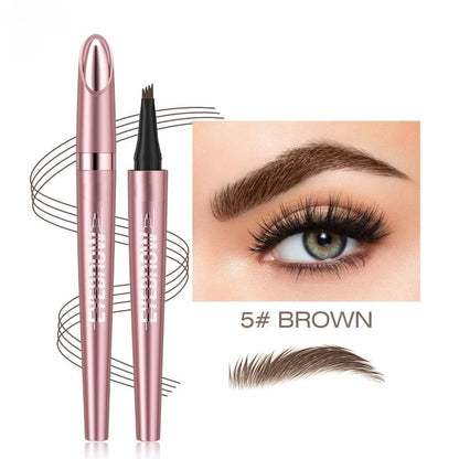 🖌️ Wodoodporny ołówek do brwi Micro-Fork – Natural Hair-Like Brows-Rush
