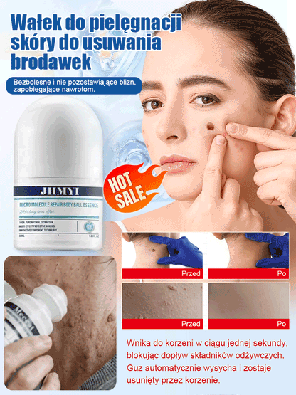 Wałek do pielęgnacji skóry do usuwania brodawek
