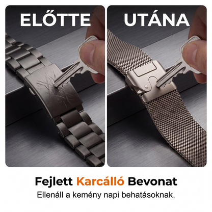 ⌚Pasek do zegarka z siatki ze stali nierdzewnej – do zegarka Apple Watch