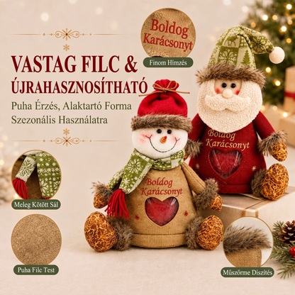 🎄🎁 49% ZNIŻKI – ostatni dzień! Świąteczne torebki prezentowe z suwakiem – Opakowanie świąteczne 🎅✨