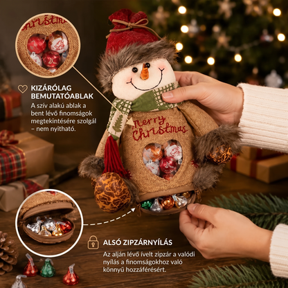 🎄🎁 49% ZNIŻKI – ostatni dzień! Świąteczne torebki prezentowe z suwakiem – Opakowanie świąteczne 🎅✨