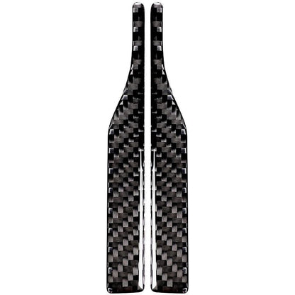 Naklejka na lusterko z włókna węglowego z ochroną przed uderzeniami i logo