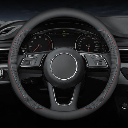 Pokrowiec na kierownicę ze skóry Nappa Premium – luksusowy komfort, oddychająca konstrukcja i trwałość przez cały rok