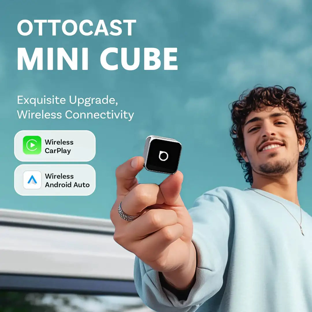 Ottocast Mini 3.0 Ultra Cube bezprzewodowy adapter CarPlay Android Auto