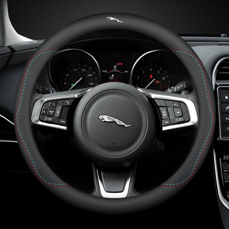 Pokrowiec na kierownicę ze skóry Nappa Premium – luksusowy komfort, oddychająca konstrukcja i trwałość przez cały rok