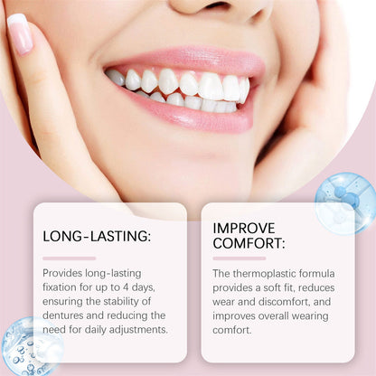 Koniec z luźnymi protezami! Najlepiej sprzedający się w Europie, trwały klej do protez.🔥