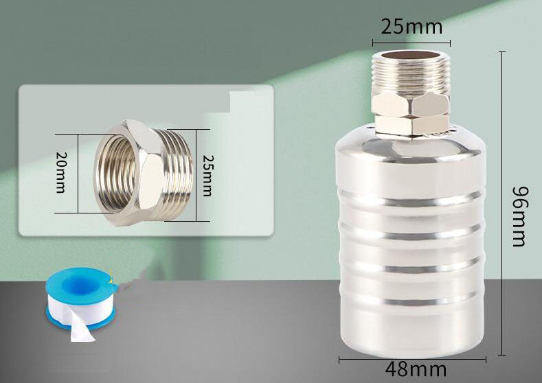 🌊Zawór pływakowy regulujący poziom wody ze stali nierdzewnej 304