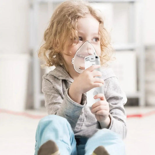 【💨 Idealny wybór na złagodzenie kaszlu lub duszności!】ClearFlow™ | Przenośny nebulizator oddechowy