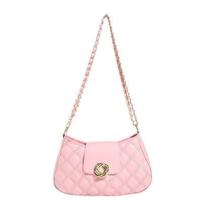 2023 lato nowy łańcuszek z rombem mała kwadratowa torba w stylu zagranicznym torba listonoszka na jedno ramię