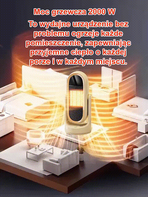 Cichy i ekonomiczny grzejnik do natychmiastowego ogrzania całego mieszkania