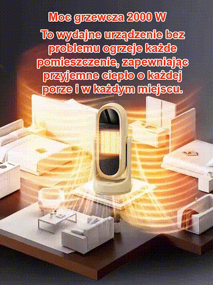 Cichy i ekonomiczny grzejnik do natychmiastowego ogrzania całego mieszkania
