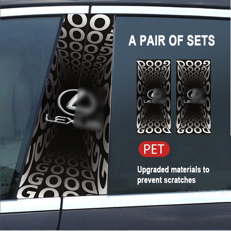 🔥Wyprzedaż🔥Folia ochronna HD na słupek B do samochodu 2025 (2 szt.)