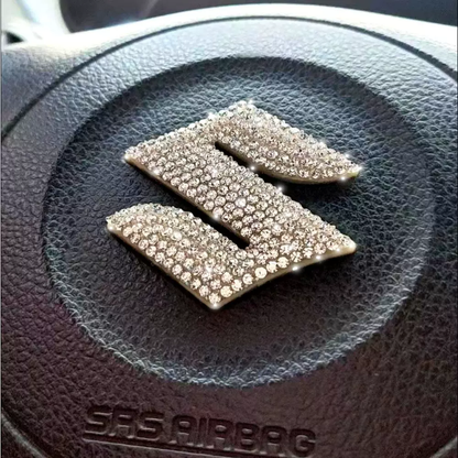 Naklejka kryształowa na kierownicę
