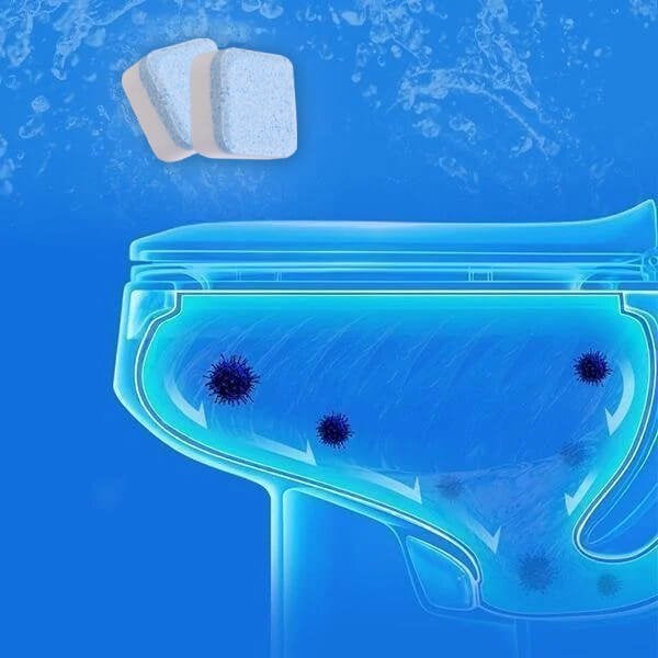 💥Tabletka musująca do automatycznego, skutecznego czyszczenia