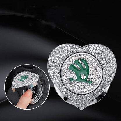 Gorąca wyprzedaż 2025🔥Etui ochronne z jednym przyciskiem startowym wysadzane diamentami