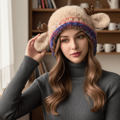 Świąteczny kapelusz z poroża