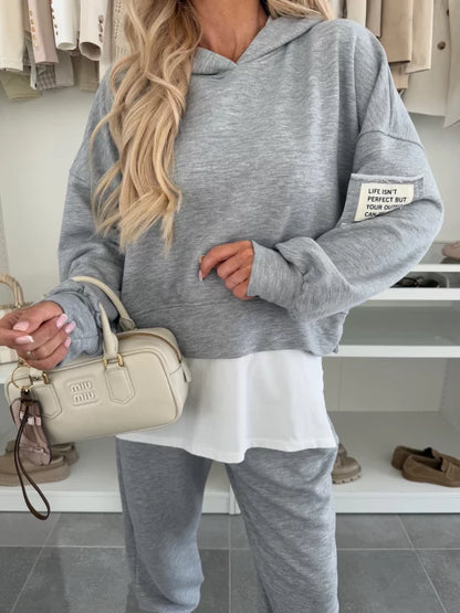 Bawełniany wygodny dwuczęściowy garnitur