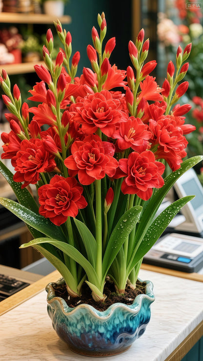 🌼 Podwójne cebulki tuberozy – Żywy zapach do Twojego ogrodu