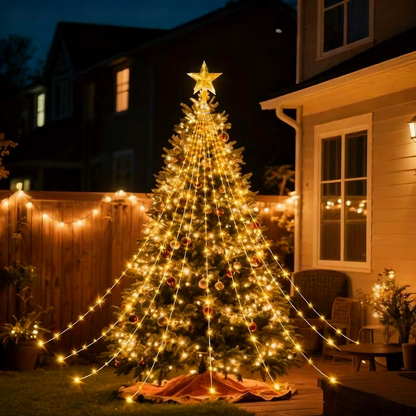 🎁Wczesna wyprzedaż świąteczna 50% TANIEJ🎄Lampki choinkowe Starlight Cascade