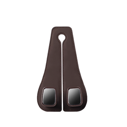 Hak na fotel samochodowy LUXHOOK Premium – możliwość personalizacji logo i oszczędność miejsca