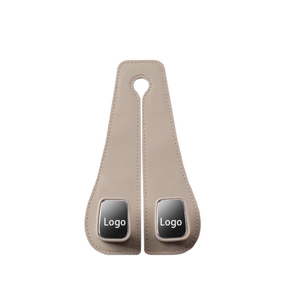 Hak na fotel samochodowy LUXHOOK Premium – możliwość personalizacji logo i oszczędność miejsca