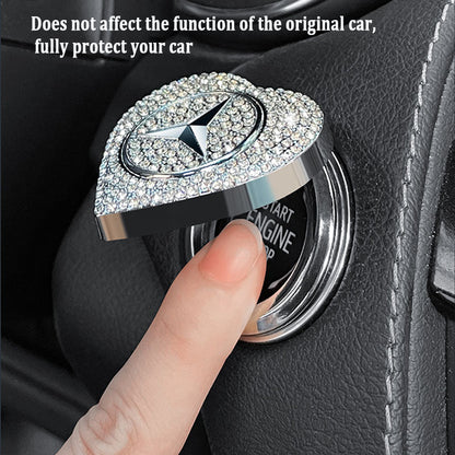 Gorąca wyprzedaż 2025🔥Etui ochronne z jednym przyciskiem startowym wysadzane diamentami