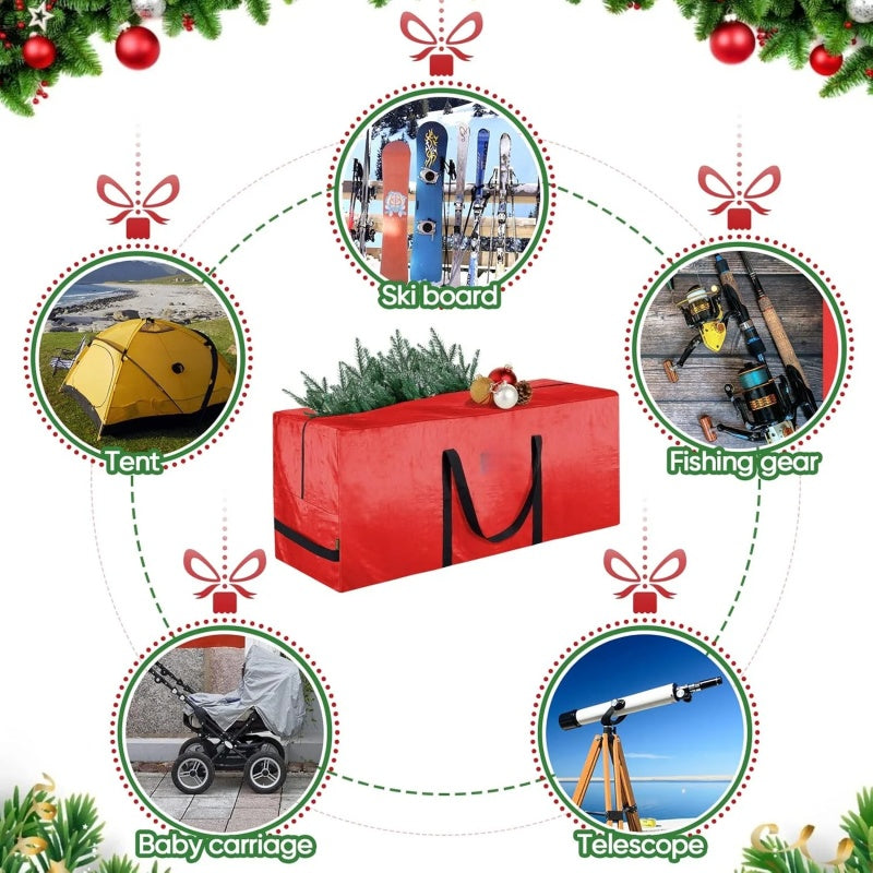 🎄Noworoczne oferty specjalne -60% TANIEJ!!⚡PONAD 50 000 SPRZEDANYCH!🔥Wytrzymała, wodoodporna torba do przechowywania w kształcie choinki