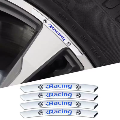 Gorąca wyprzedaż ✨50% zniżki ✨Naklejka 3D na felgę metalową z motywem osobowości (4 szt.)