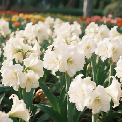 🌺Podwójne cebule amarylisów o zapachu kwiatów – kwitnące w 40 dni