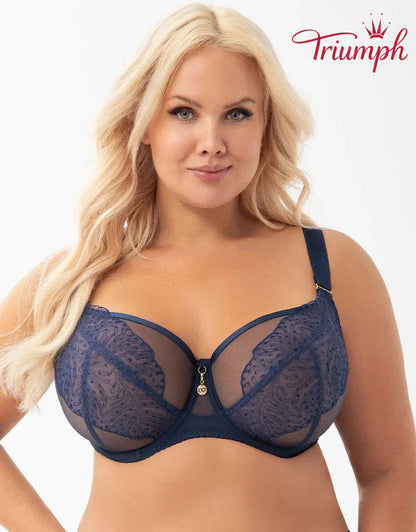 Triumph - (4 sztuki) - 💖✨️Seksowny i wygodny koronkowy biustonosz, który zapobiega obwisaniu
