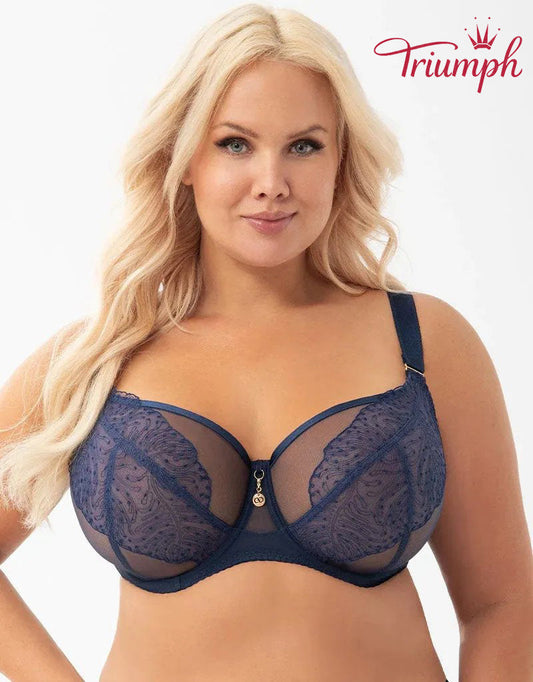 Triumph - (4 sztuki) - 💖✨️Seksowny i wygodny koronkowy biustonosz, który zapobiega obwisaniu