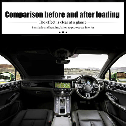 Osłona przeciwsłoneczna do samochodu, osłona termiczna przedniej szyby
