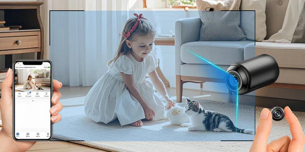 Mini bezprzewodowa kamera bezpieczeństwa