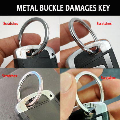 🎉High-end Genuine Leather Car Keychain